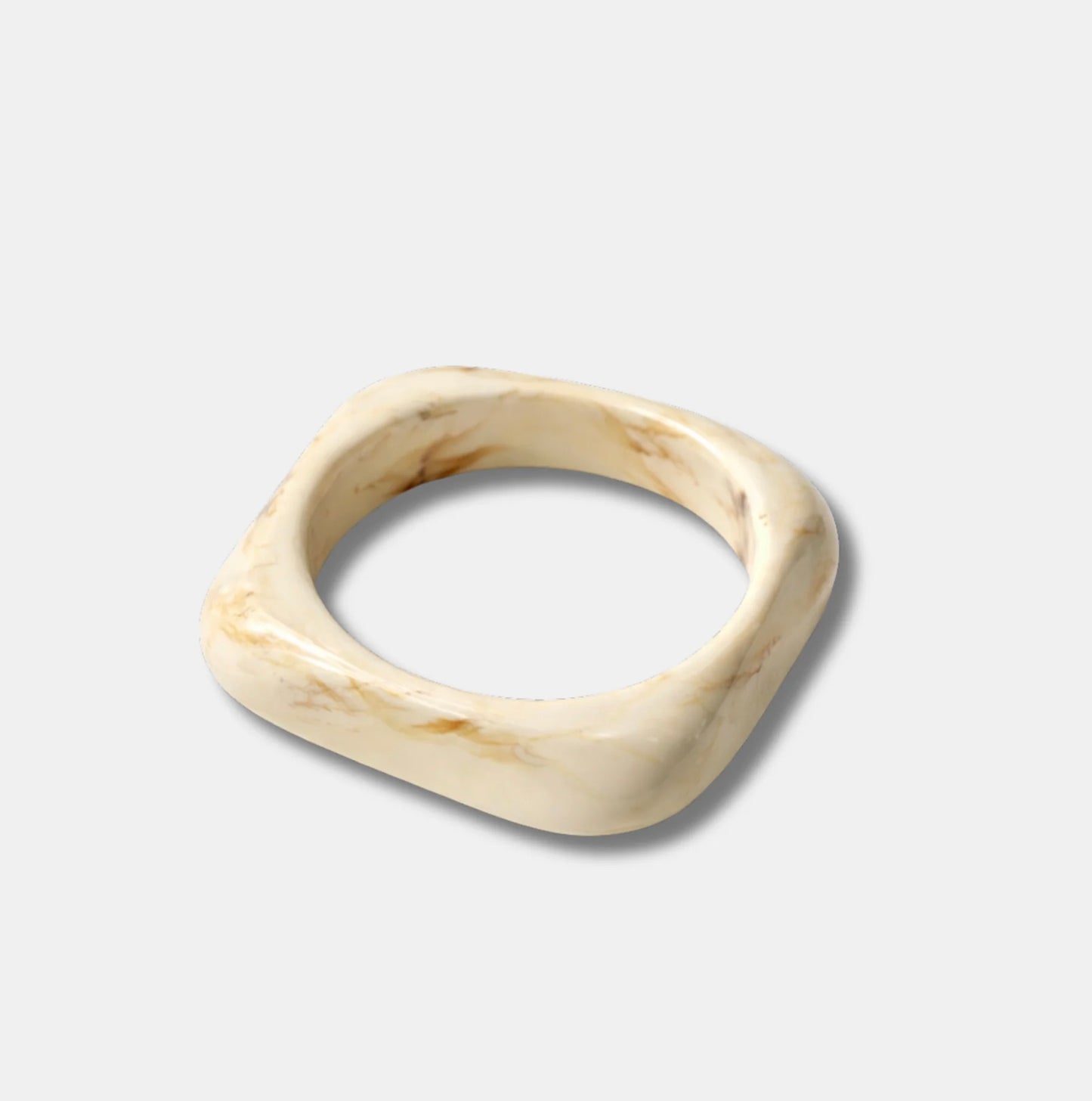Amber color bangle bracelet