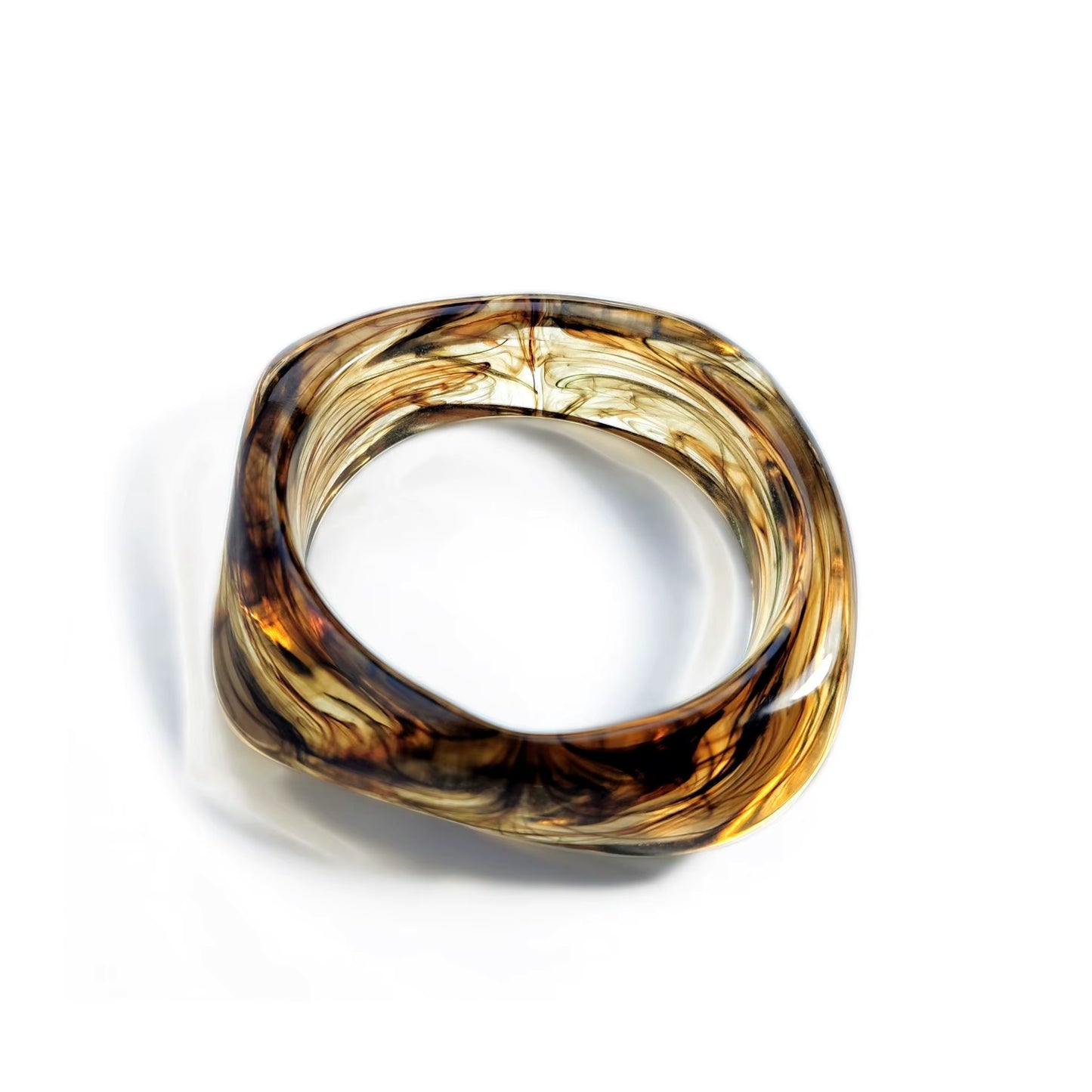 Simple Irregular Geometric Shape Acrylic Bracelet