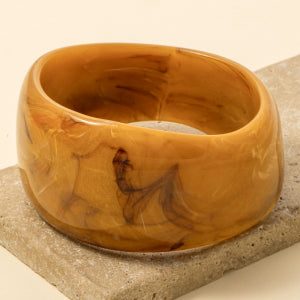 Irregular Geometric Shape Acrylic Bracelet