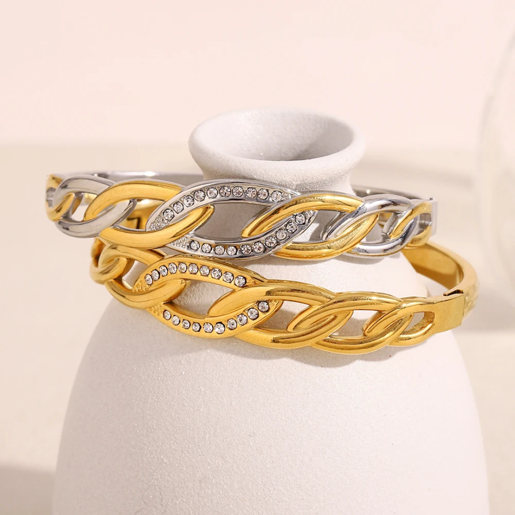 Mixte color zircon jewelry eye large