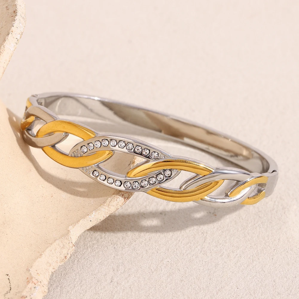 Mixte color zircon jewelry eye large