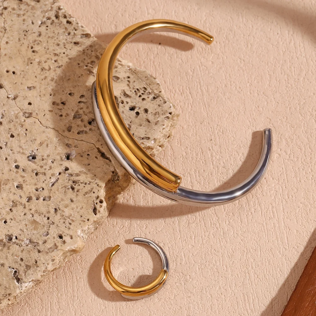 Bracelets croisés double couche