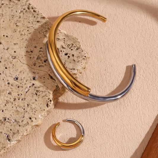 Bracelets croisés double couche